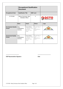 B3_311701-004_Mining Technician_Qualification Document