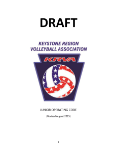 Clubs and Teams - Keystone Region Volleyball Association