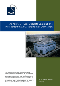 6_ Annex 6 5 - Link Budgets