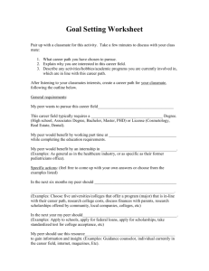 Goal Setting and Achievement Worksheet