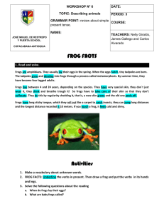 frog facts