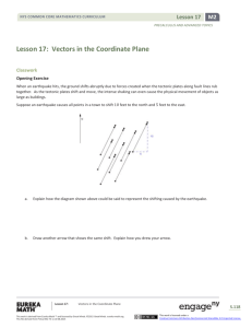 Lesson 17: Vectors in the Coordinate Plane