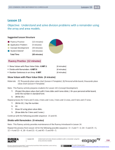 Grade 4 Mathematics Module 3, Topic E, Lesson 15