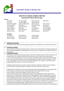 MEMBERSHIP APPLICATION 2008 - Cushendall Sailing and