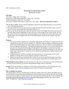 Moral Issue Jrnl Instructions (revised Nov. 6, 2014)