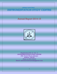annual report - instrumentationstudy.org