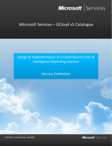 Design and Implementation of a Cloud