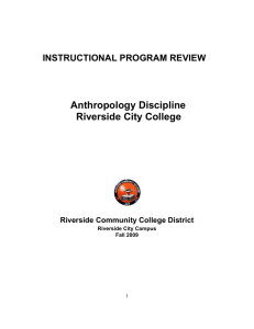 Program Review - RCCD - Riverside Community College District