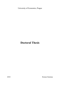 Template for the first pages of a Doctoral Thesis.