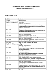 2014 MBI-Japan Symposium program