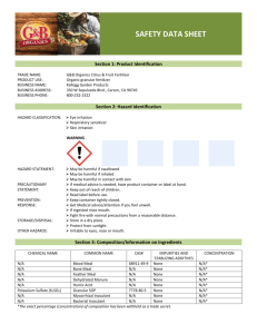 Safety Data Sheet - Kellogg Garden Products