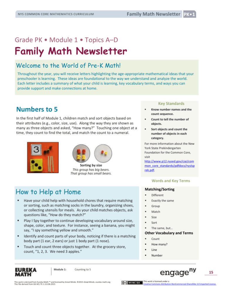 Topics A D Family Newsletter