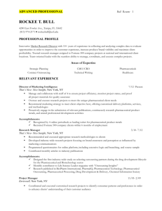 Advanced Professional Résumé - University of South Florida