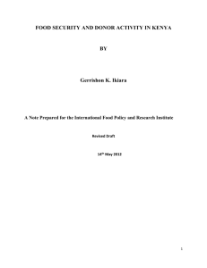 IFRI Final Document - Institute Of Diplomacy and International Studies