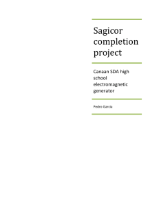 Sagicor completion project - Sagicor Visionaries Challenge