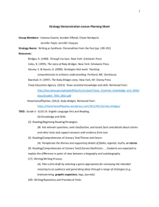 Strategy Demonstration Lesson Planning Sheet Group Members