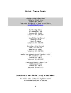 2015-16 Course & Career Guide - Kershaw County School District