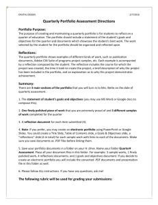 Rubric for PowerPoint Presentation-