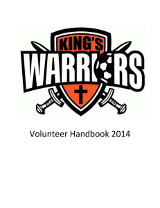 Volunteer Handbook