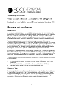Supporting document 1 - Food Standards Australia New Zealand