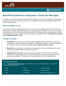 Benefits Enrollment for Employees in Same