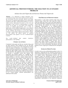 Preparation of Papers in Two