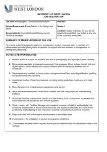 Job Description - Jobs at UWL