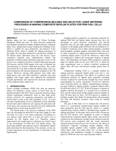 Comparison of Compression Molding and Selective Laser Sintering