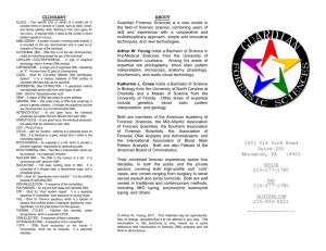 GFS DNA Quick Reference Brochure