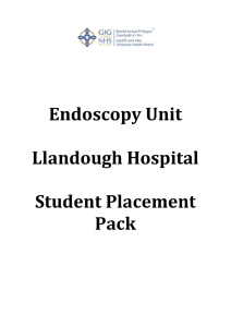 Endoscopy Unit Student Pack