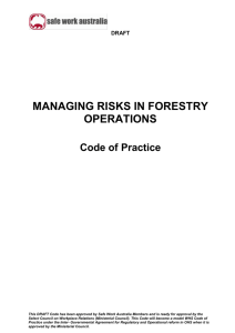 appendix c – sample forestry operations risk