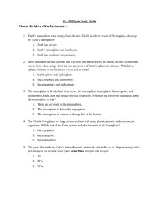 10.1/10.2 Quiz Study Guide Choose the letter of the best answer