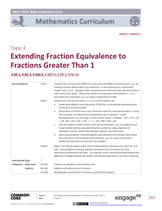 Grade 4 Mathematics Module 5, Topic E Overview