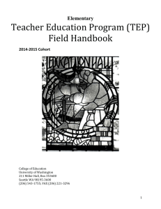 ELTEP 2014-15 Program Handbook