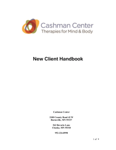 New Client Handbook