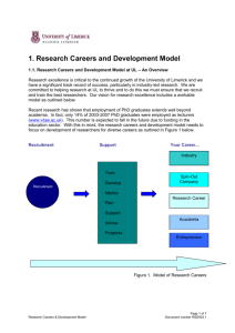 Research Careers and Development Framework