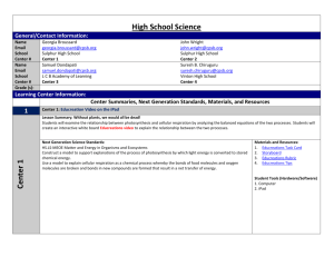 Learning Center: High School Science