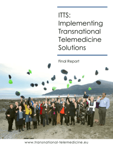 Access the Final report - Implementing Transnational Telemedicine