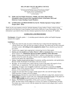Guidelines - Delaware County Intermediate Unit