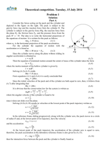 Theoretical competition. Tuesday, 15 July 2014 /5 Problem 1