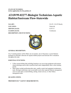 ATAW99-02277-Biologist Technician-Aquatic Habitat/Instream Flow