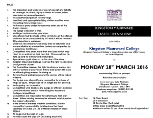 Easter Open Show 28.3.16 - Kingston Maurward College