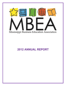 MISSISSIPPI BUSINESS EDUCATION