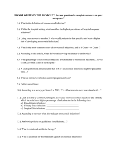 DO NOT WRITE ON THE HANDOUT!! Answer questions in complete