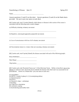 Clinical Opiate Withdrawal Scale (COWS)