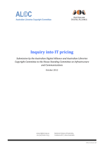 Inquiry into IT pricing FINAL ADA ALCC