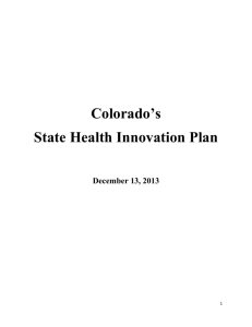 State Health Innovation Plan (SHIP)