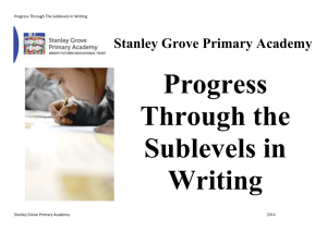 Composition and Effect - Stanley Grove Primary Academy