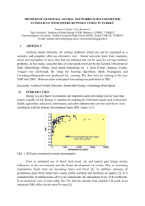 METHOD OF ARTIFICIAL NEURAL NETWORKS WITH