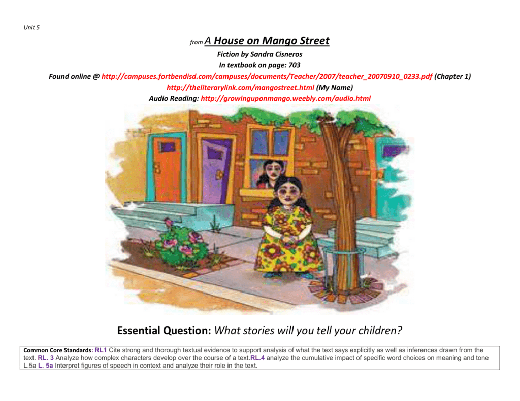 the house on mango street essay pdf